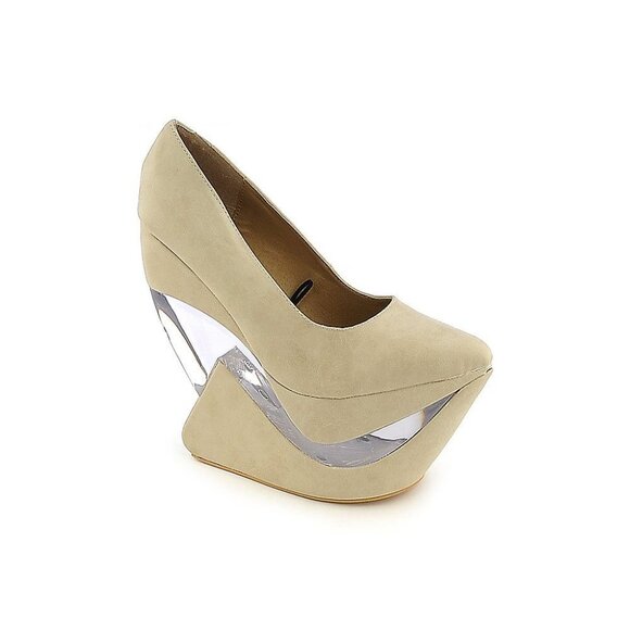 Shoes - PRECISE  FIERCE ANGLES WEDGE DRESS SHOE